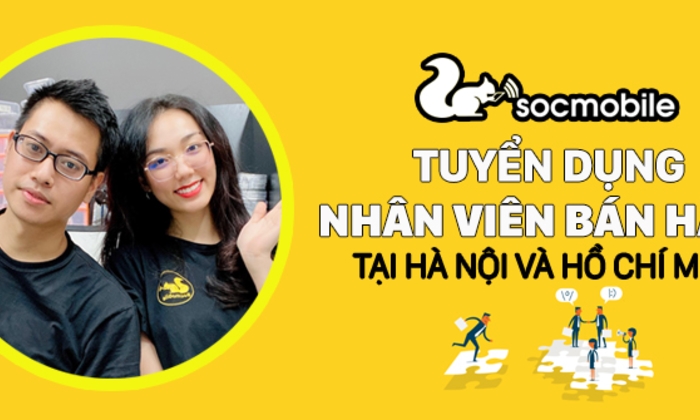 Socmobile Tuyển Dụng Nhân Viên Bán Hàng