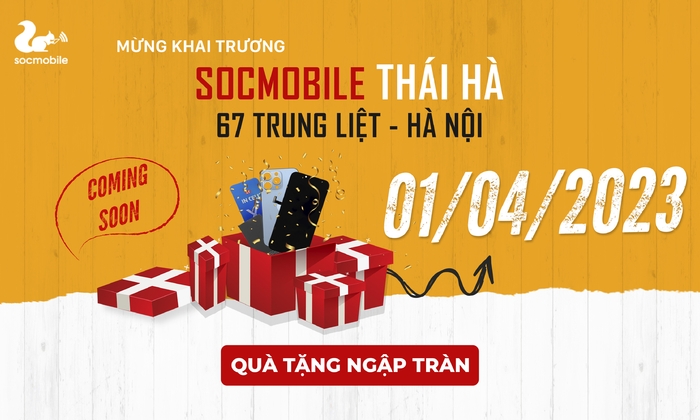 Socmobile Khai Trương cơ sở mới tại Thái Hà