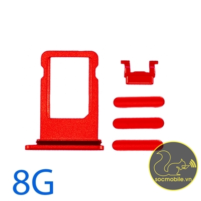 Bộ Phím Bấm - Khay Sim iPhone 8G