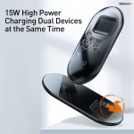 Dock sạc không dây baseus simple 2in1 wireless charger