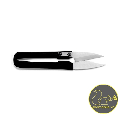 Kéo Sứ Lưỡi Ceramic Dùng Cắt Cell Pin