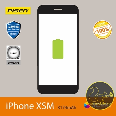 Pin Pisen Chính hãng iPhone XS Max