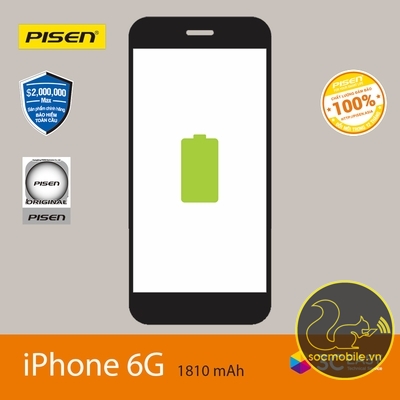 Pin Pisen Chính Hãng iPhone 6G