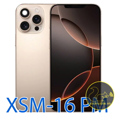 Khung Sườn - Vỏ Độ Thay Thế iP XSM Lên iP 16 Pro Max
