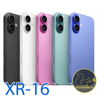 Khung Sườn - Vỏ Độ Thay Thế iP XR Lên iP 16
