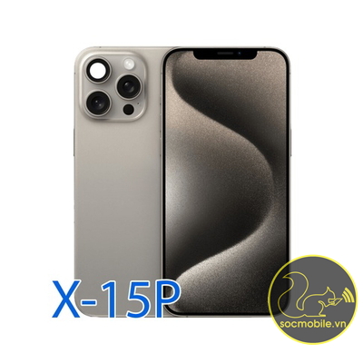 Khung Sườn - Vỏ Độ Thay Thế iP X Lên Thay Thế iP 15 Pro