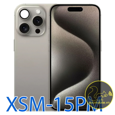 Khung Sườn - Vỏ Độ Thay Thế iP XSM Lên iP 15 Pro Max