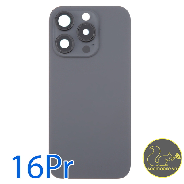 Kính Lưng Liềm Cụm Cam Thay Thế iP 16 Pro