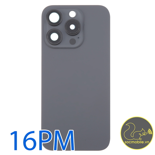 Kính Lưng Liềm Cụm Cam Thay Thế iP 16 Pro Max