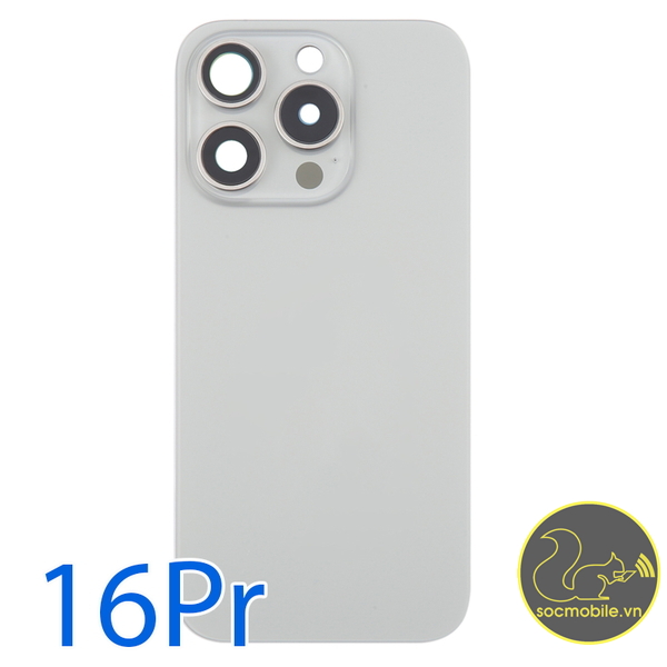 Kính Lưng Liềm Cụm Cam Thay Thế iP 16 Pro