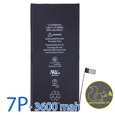 Pin Dung Lượng Cao Thay Thế iP 7P 3600mah
