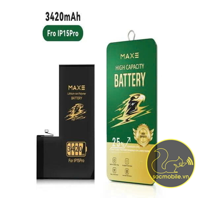 Pin MAXE iP 15 Pro