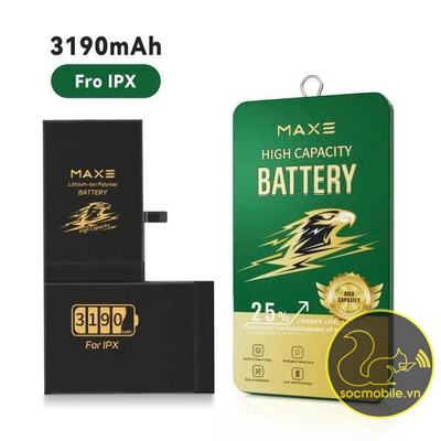 Pin MAXE iP X